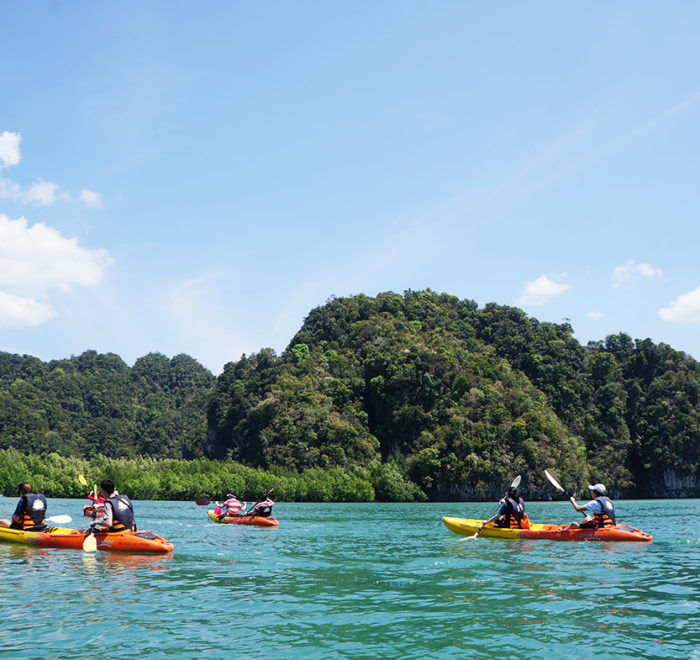 พายเรือคายัคอ่าวท่าเลน